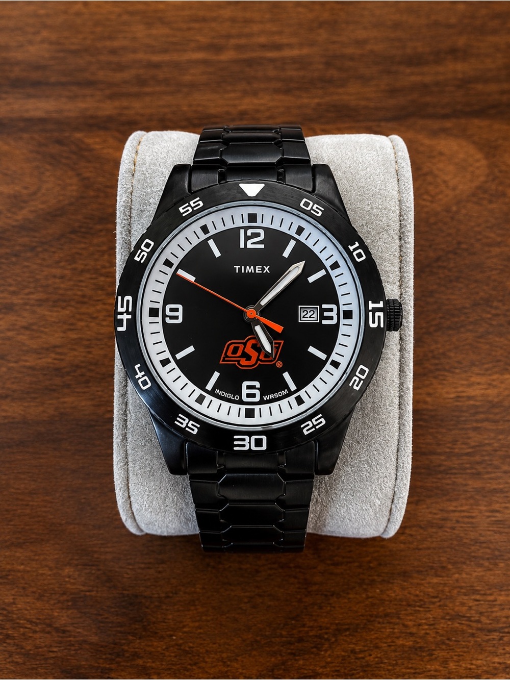 Timex Black and Orange OSU Logo Men's Sport Watch